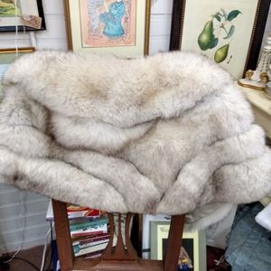 White Fox Stole